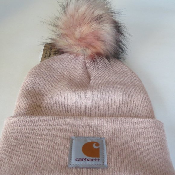Carhartt Beanie Handmade in USA Pom Cap
